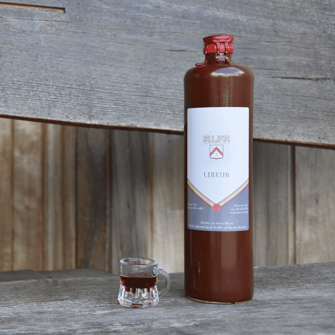 Alfa Bier Likeur - zachte likeur van Alfa Edel Pils