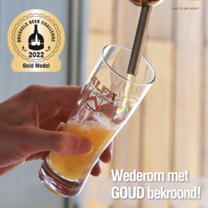 Alfa Edel Pils beste bier ter wereld brussels beer challenge goud 2022