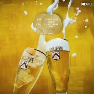 Alfa Edel Pils European Beer Challenge 2025 Dubbel Goud medaille