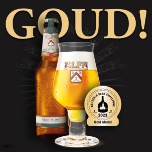 Alfa Edel Pils beste bier ter wereld brussels beer challenge goud 2022
