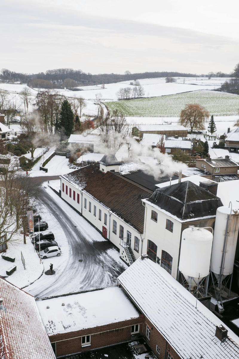 Alfa Brouwerij in de sneeuw winters uitje