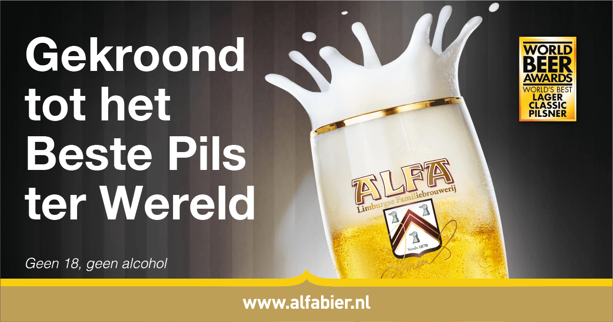 Alfa Edel Pils gekroond tot beste pils ter wereld World Beer Awards