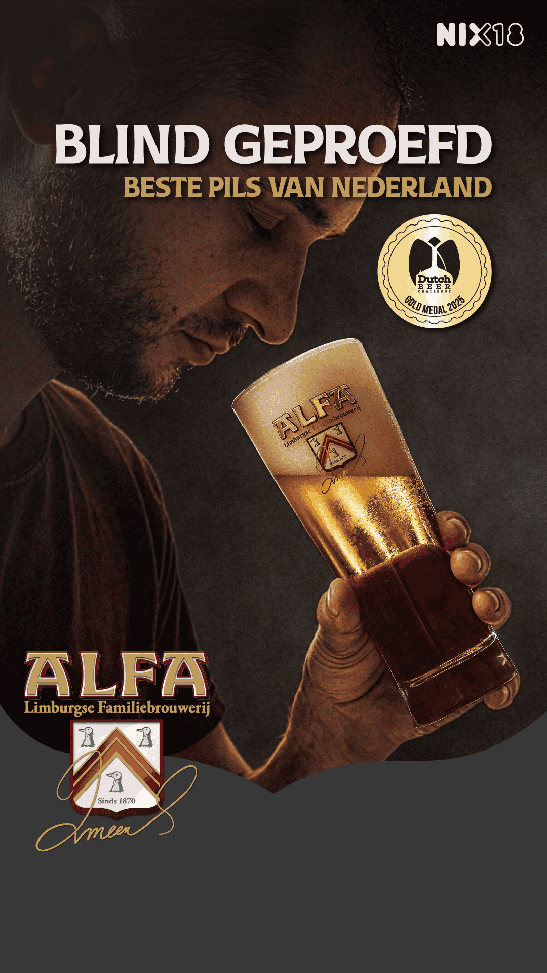 Blind geproefd het beste pils van nederland winnaar beste pils dutch beer awards 2025 alfa edel pils